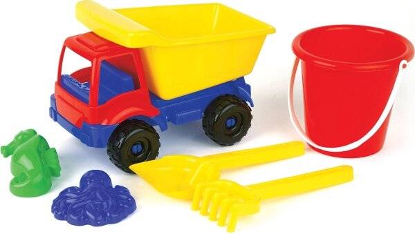 Sand LkW + Sandgarnitur 6-tlg