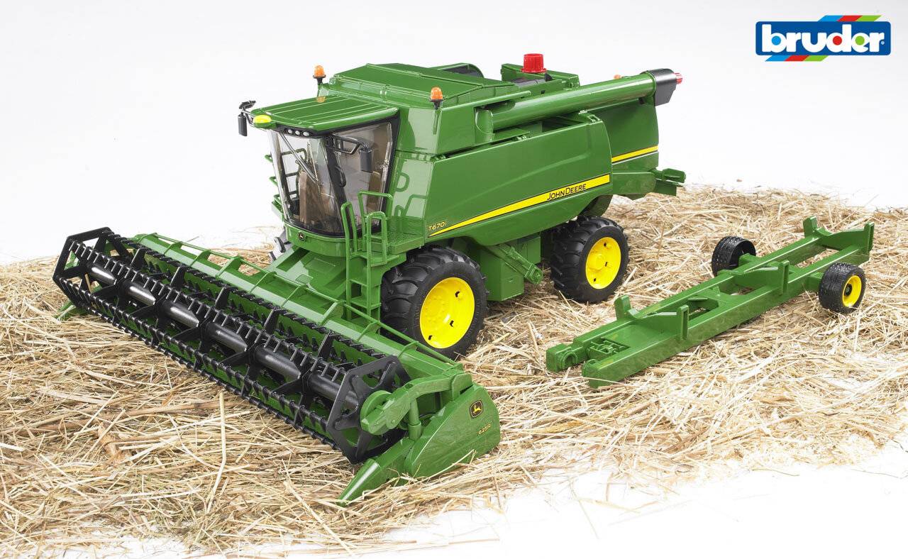 bruder John Deere MÃ ¤ hdrescher T670i, Modellfahrzeug