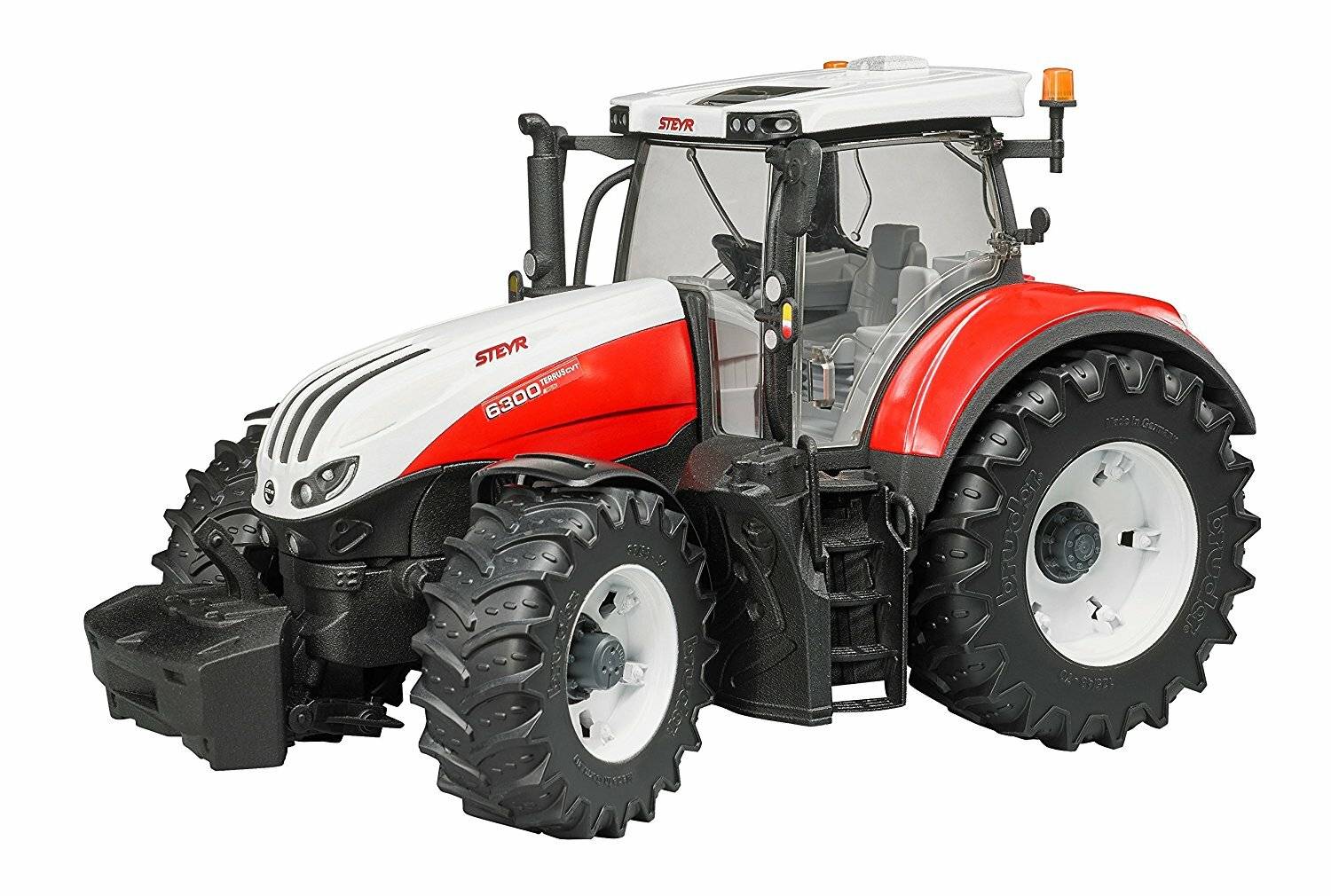 bruder Steyr 6300 Terrus CVT, Modellfahrzeug (weiÃ  /rot)