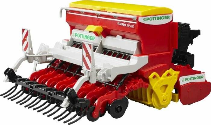 bruder Pötttinger Vitasem 302ADD Kreiselegge-Sähmaschine