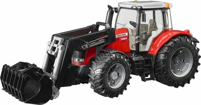 bruder Massey Ferguson 7624 mit Frontlader, Modellfahrzeug