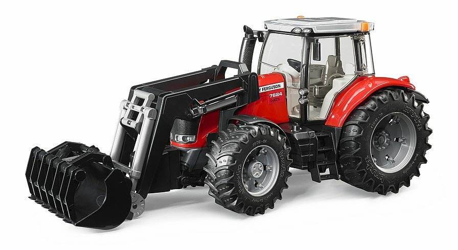 bruder Massey Ferguson 7624 mit Frontlader, Modellfahrzeug