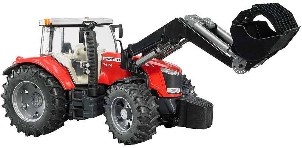 bruder Massey Ferguson 7624 mit Frontlader, Modellfahrzeug