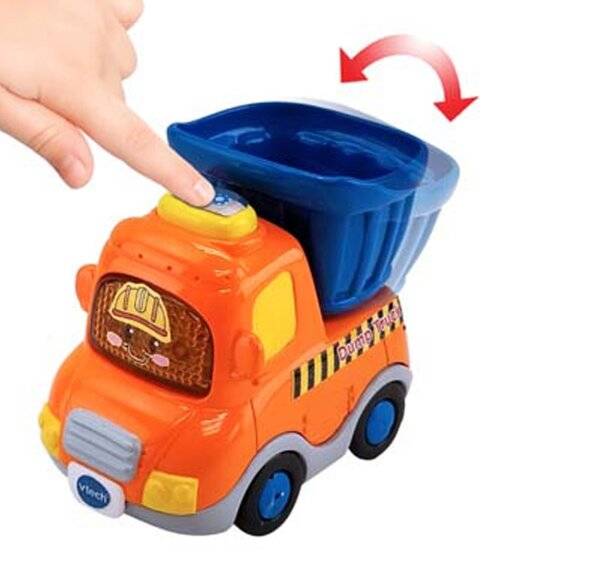 Tut Tut Baby Flitzer - Kipplaster (orange/blau)