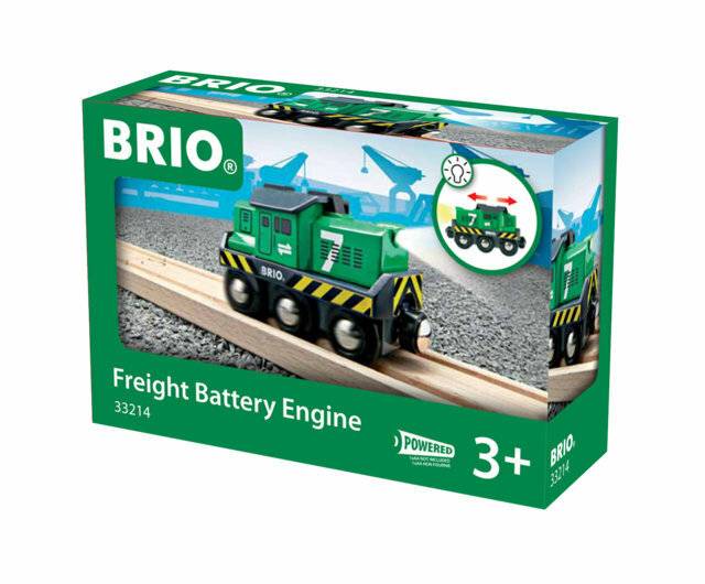 BRIO World Batterie-Frachtlok, Spielfahrzeug (grÃ ¼ n)