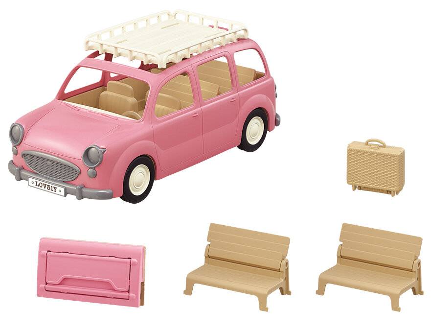 SYL Familienauto mit Picknickzubehör