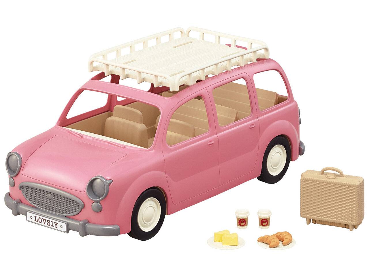 SYL Familienauto mit Picknickzubehör