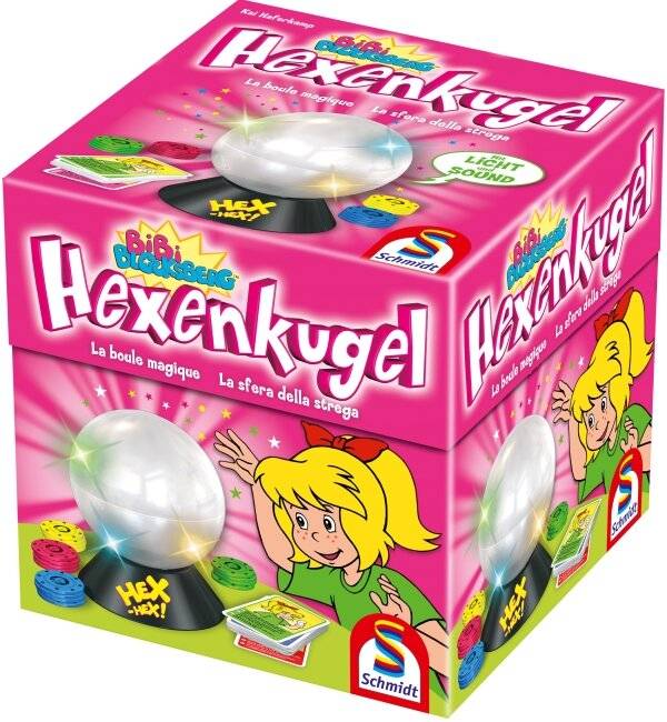 Schmidt Spiele Bibi Blocksberg - Hexenkugel, Geschicklichkeitsspiel