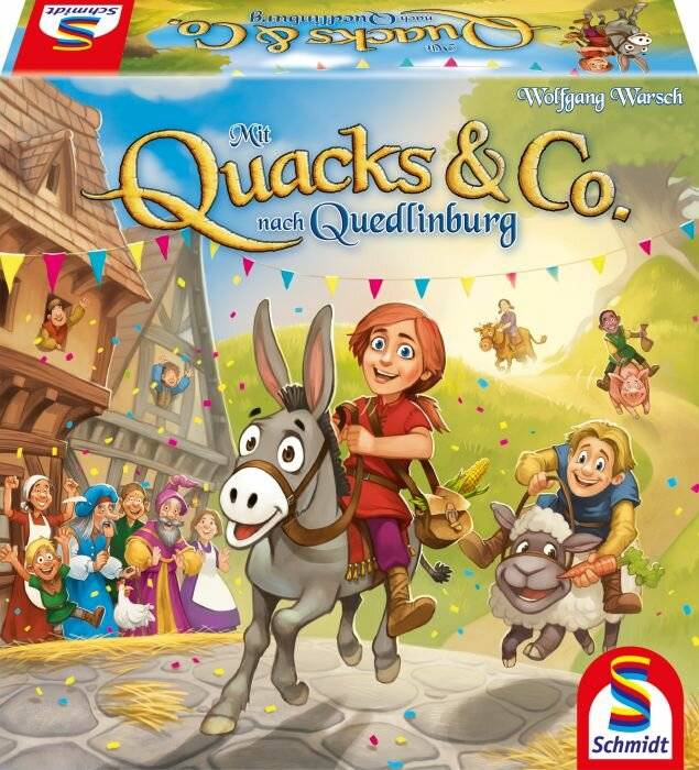 Schmidt Spiele Mit Quacks & Co. nach Quedlinburg, Brettspiel