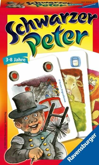 Ravensburger Ravensburger 23409 Schwarzer Peter Mitbringspiele Mitbringspiele