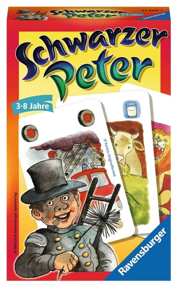 Ravensburger Ravensburger 23409 Schwarzer Peter Mitbringspiele Mitbringspiele