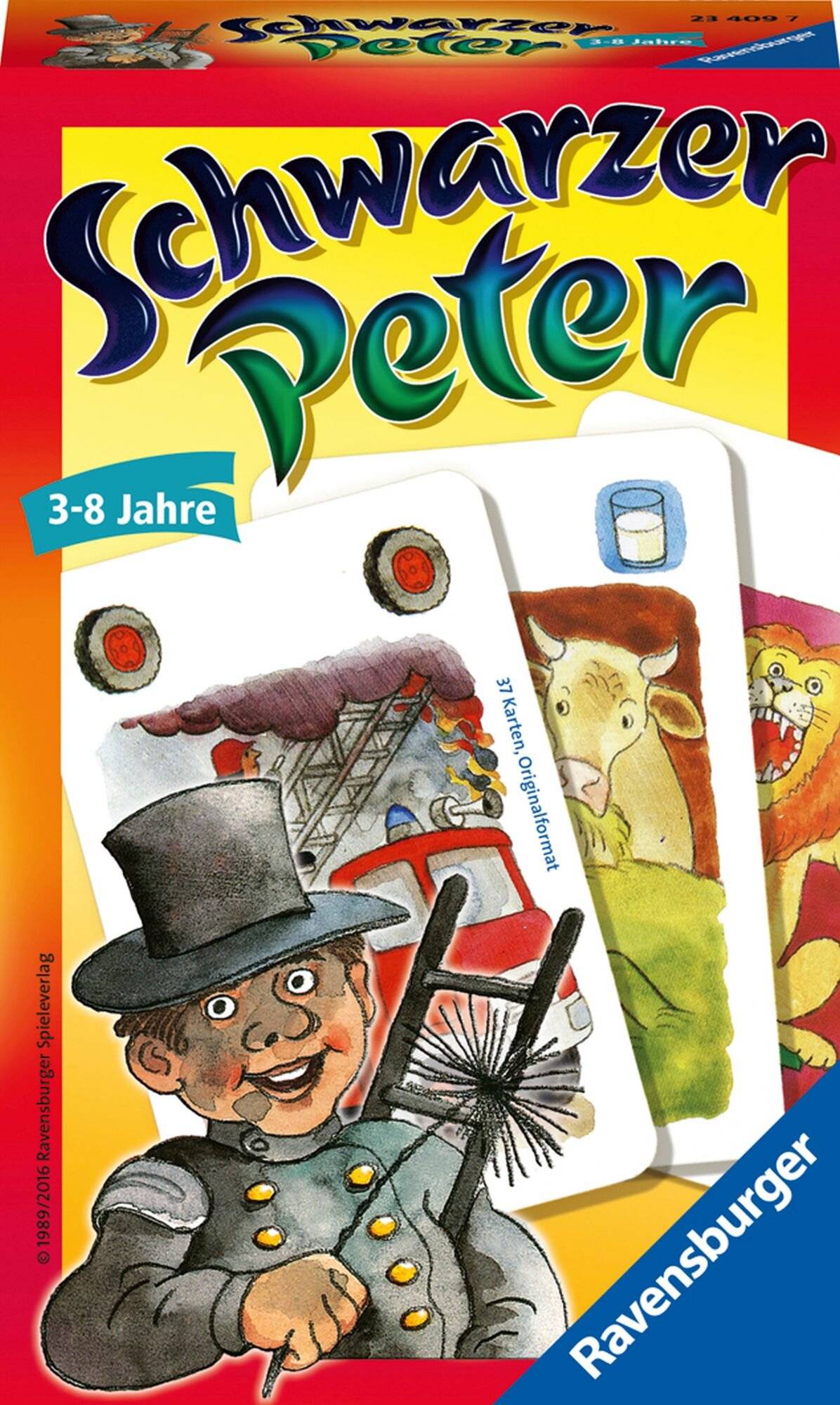 Ravensburger Ravensburger 23409 Schwarzer Peter Mitbringspiele Mitbringspiele