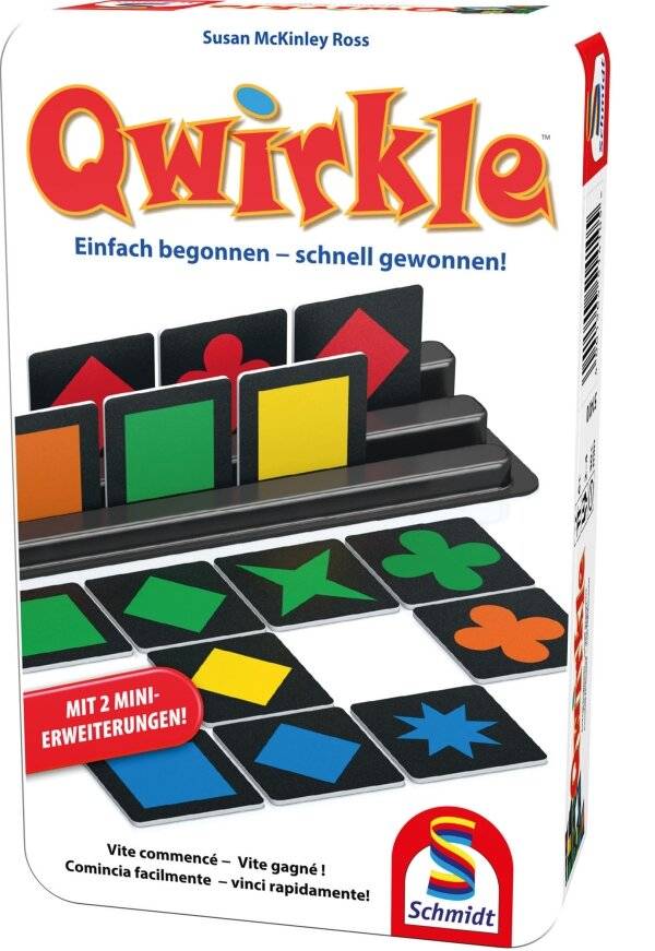 Schmidt Spiele Schmidt Spiele Qwirkle Bring mich Mit Spiel in der Metalldose