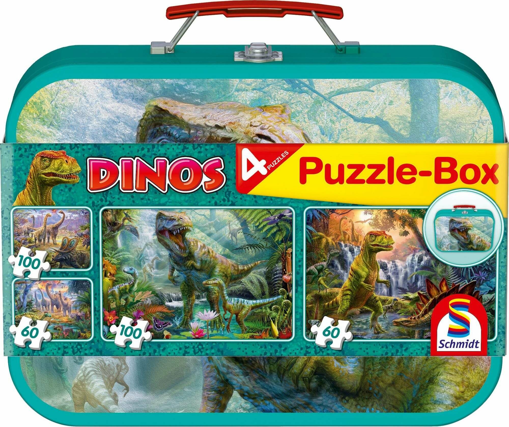 Schmidt Spiele Puzzle-Box Dinos Kinder Puzzle