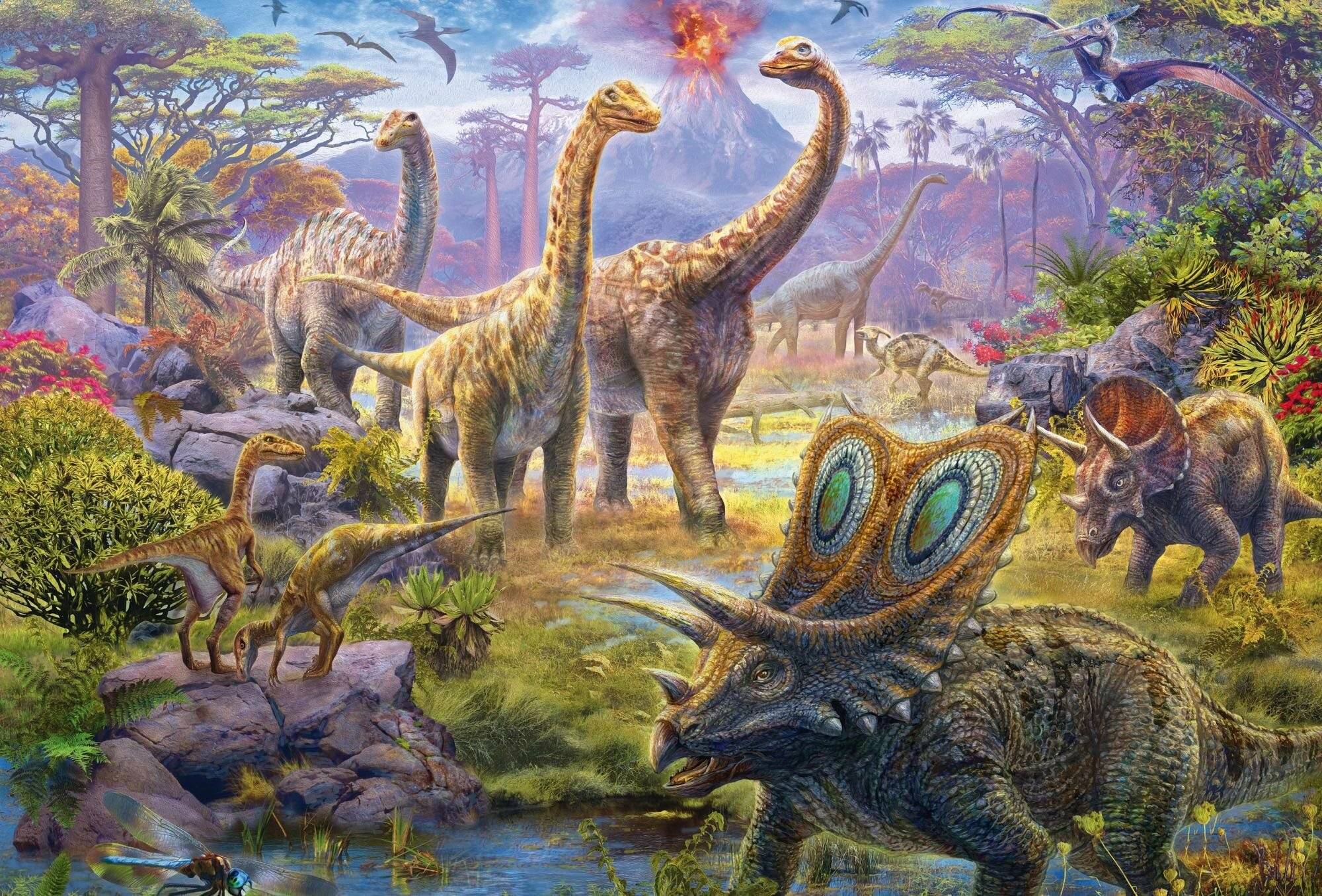 Schmidt Spiele Puzzle-Box Dinos Kinder Puzzle