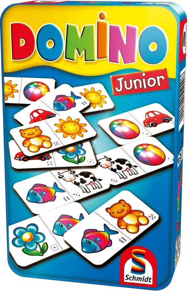 Schachtel des Kinderspiels „Domino Junior