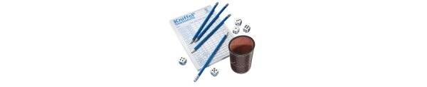 Schmidt Spiele Classic Line: Kniffel, WÃ ¼ rfelspiel