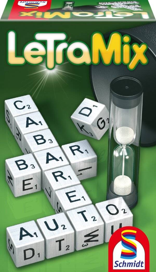 Schmidt Spiele Letra-Mix, WÃ ¼ rfelspiel