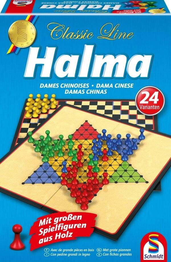 Schmidt Spiele Classic Line: Halma, Brettspiel