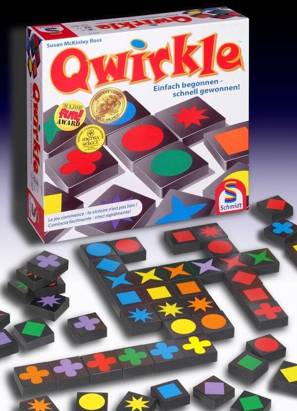 Schmidt Spiele Qwirkle, Brettspiel (Spiel des Jahres 2011)