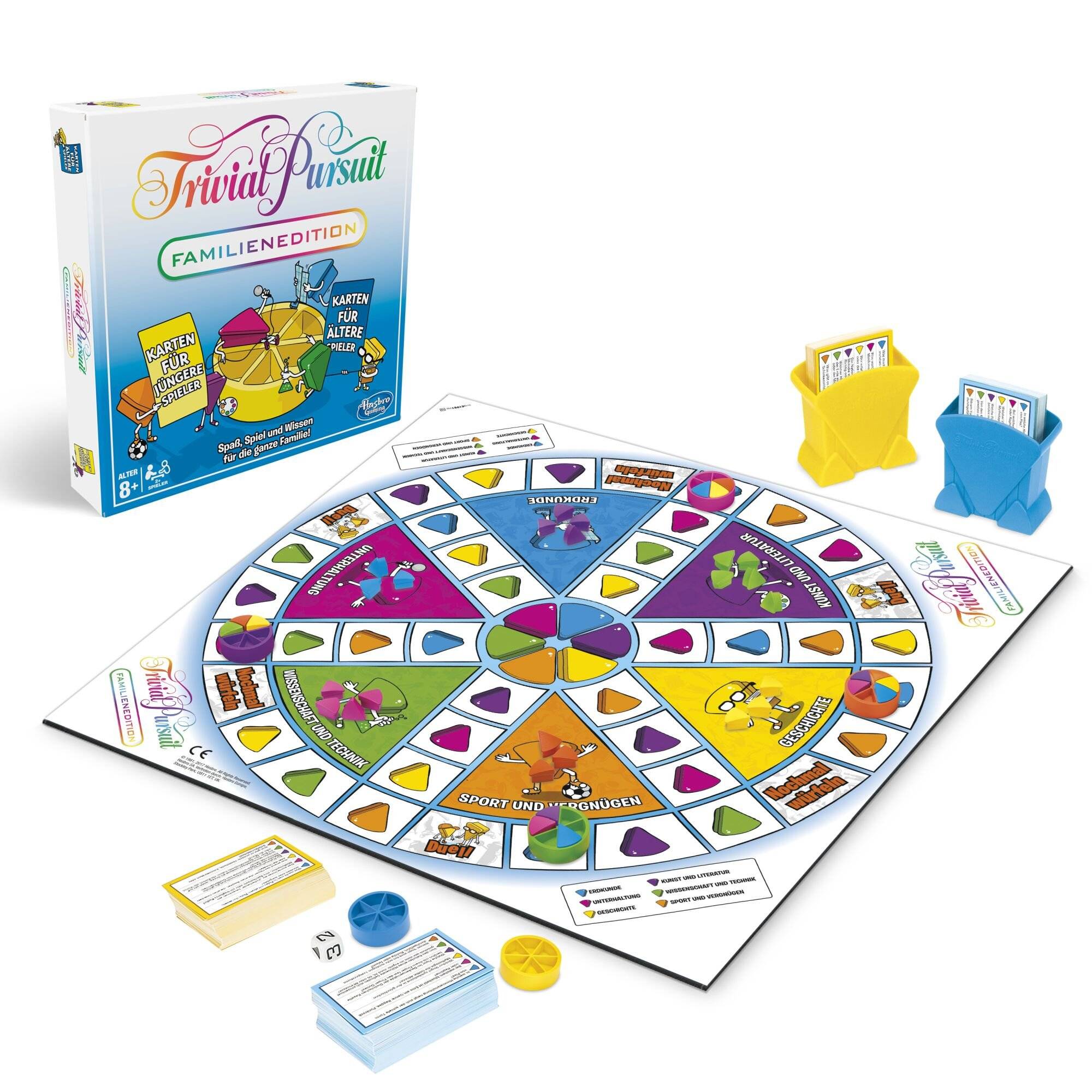 Hasbro Hasbro E1921100 Trivial Pursuit Familien Edition