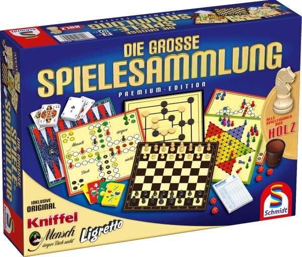 Schmidt Spiele Spielesammlung: Die groÃ  e Spielesammlung, Brettspiel