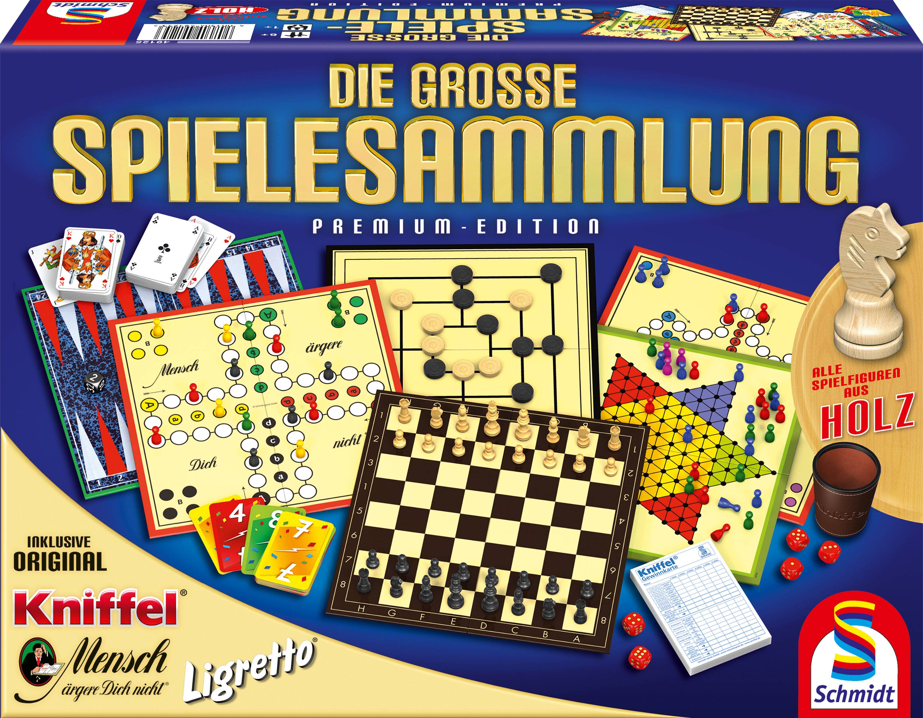 Schmidt Spiele Spielesammlung: Die groÃ  e Spielesammlung, Brettspiel