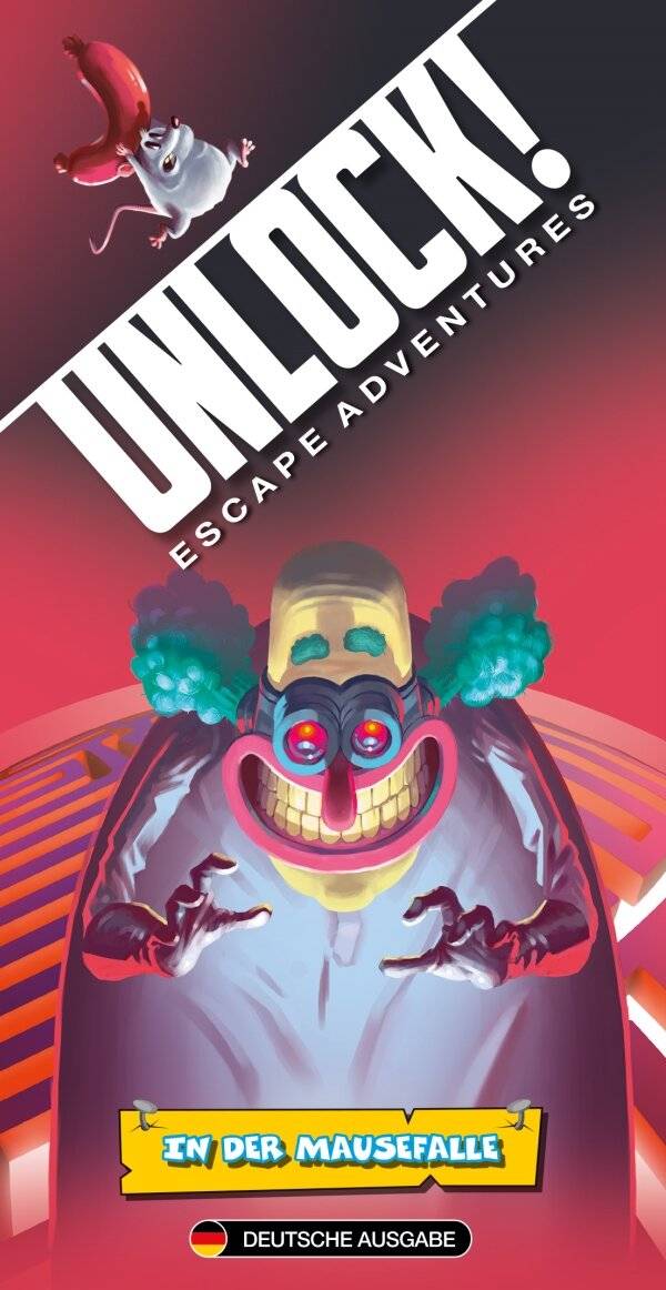 Asmodee Unlock! - In der Mausefalle, Partyspiel (Box 1B)