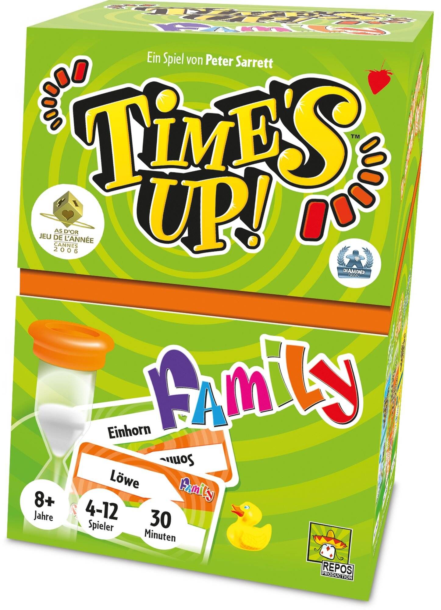 Asmodee Time's Up! Family, Quizspiel