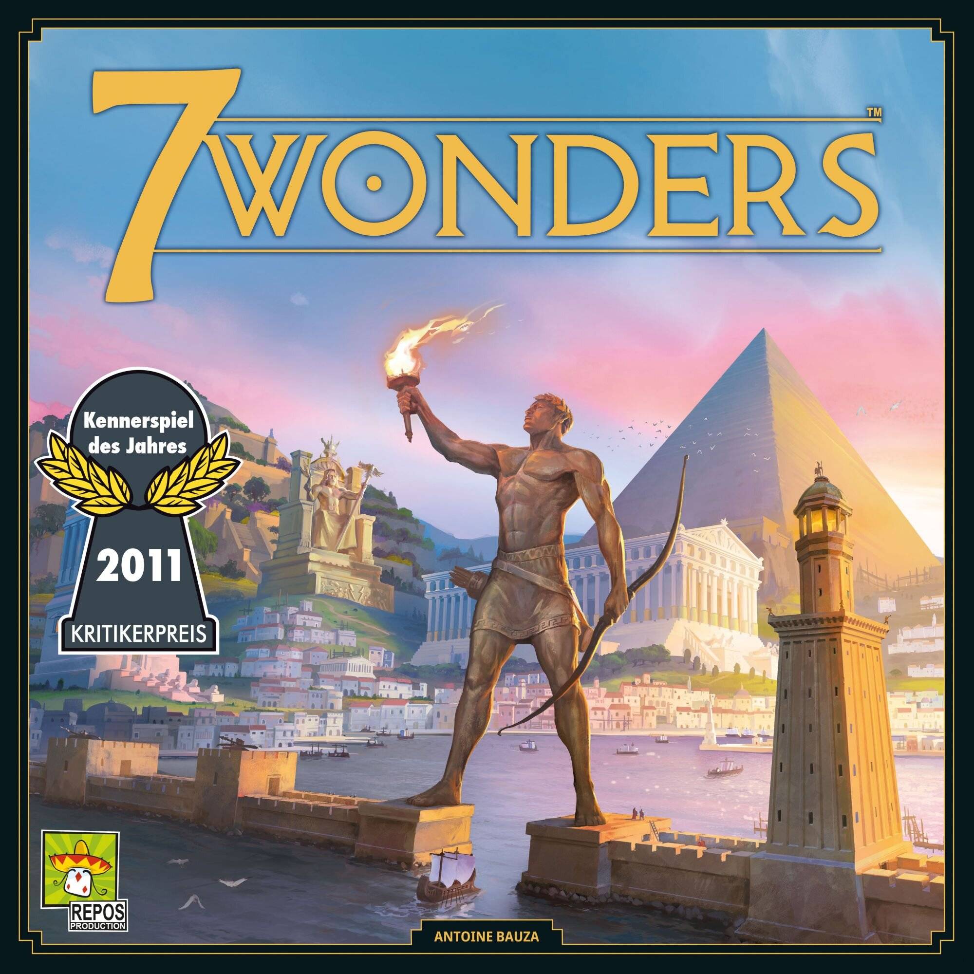 Asmodee 7 Wonders - Grundspiel - neues Design, Brettspiel