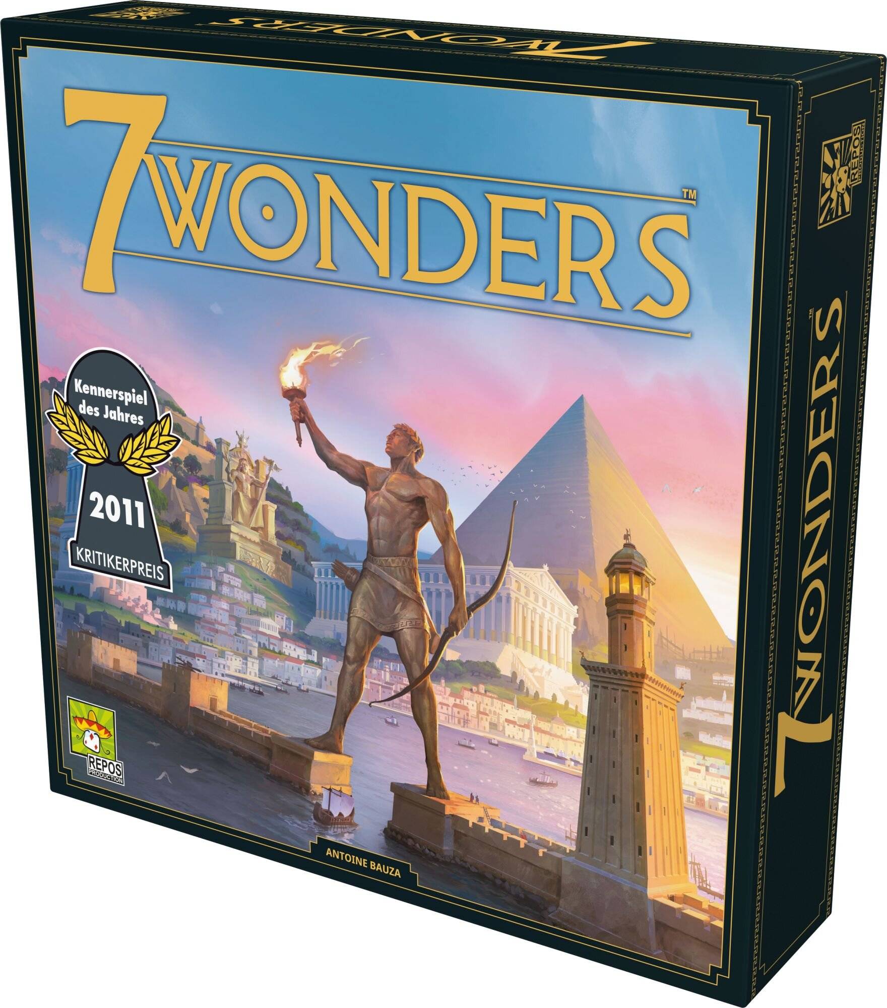 Asmodee 7 Wonders - Grundspiel - neues Design, Brettspiel