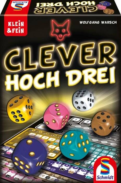 Schmidt Spiele Clever hoch Drei, WÃ ¼ rfelspiel