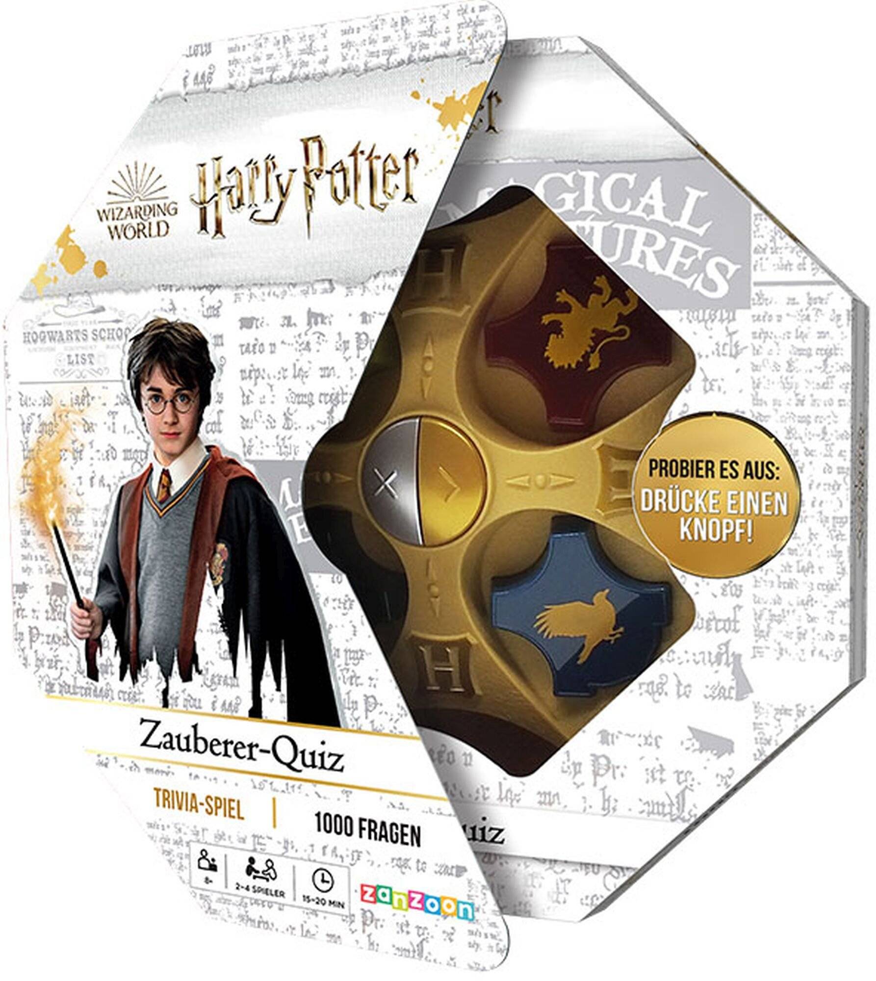 Asmodee Harry Potter Zauberer-Quiz, Quizspiel