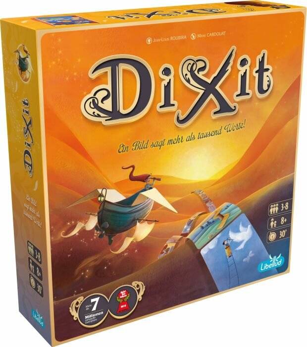 Asmodee Dixit (Neuauflage), Kartenspiel (Spiel des Jahres 2010)
