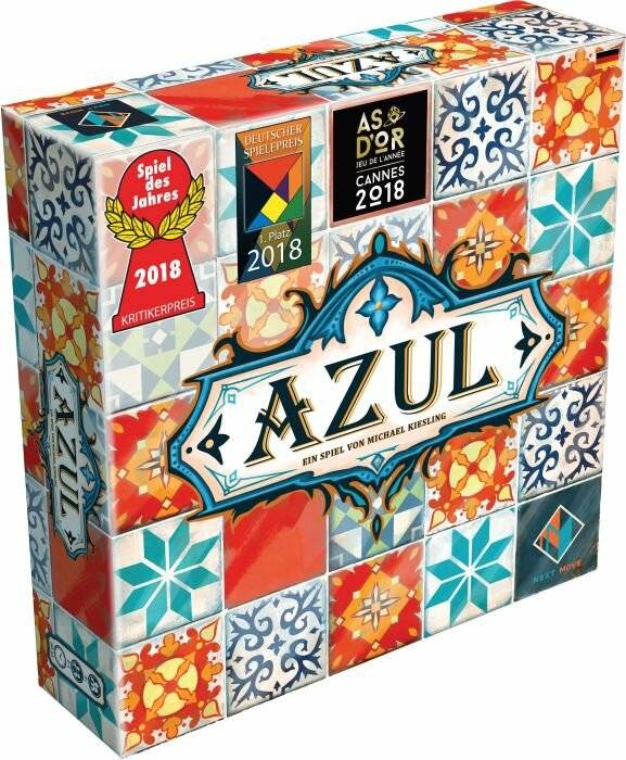 Asmodee Azul, Brettspiel (Spiel des Jahres 2018)