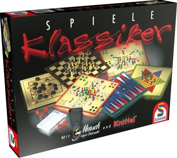 Schmidt Spiele Spielesammlung: Spiele-Klassiker, Brettspiel