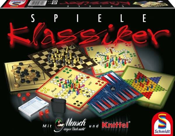 Schmidt Spiele Spielesammlung: Spiele-Klassiker, Brettspiel