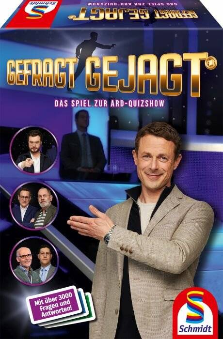 Schmidt Spiele Gefragt Gejagt, Brettspiel