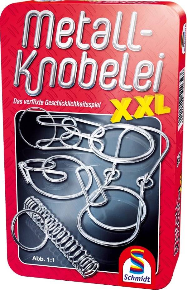 Schmidt Spiele Metall Knobelei XXL Reisespiel