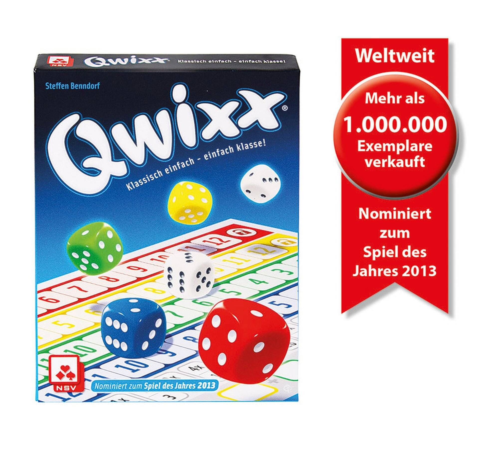 Nü rnberger Spielkarten - Qwixx