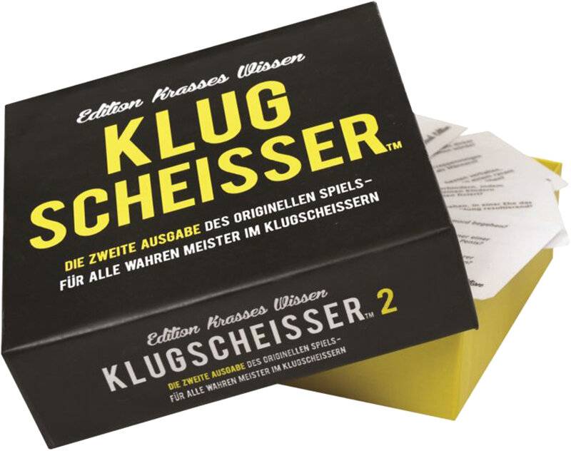 Pegasus Spiele Klugscheisser 2 Black Edition Edition krasses Wissen