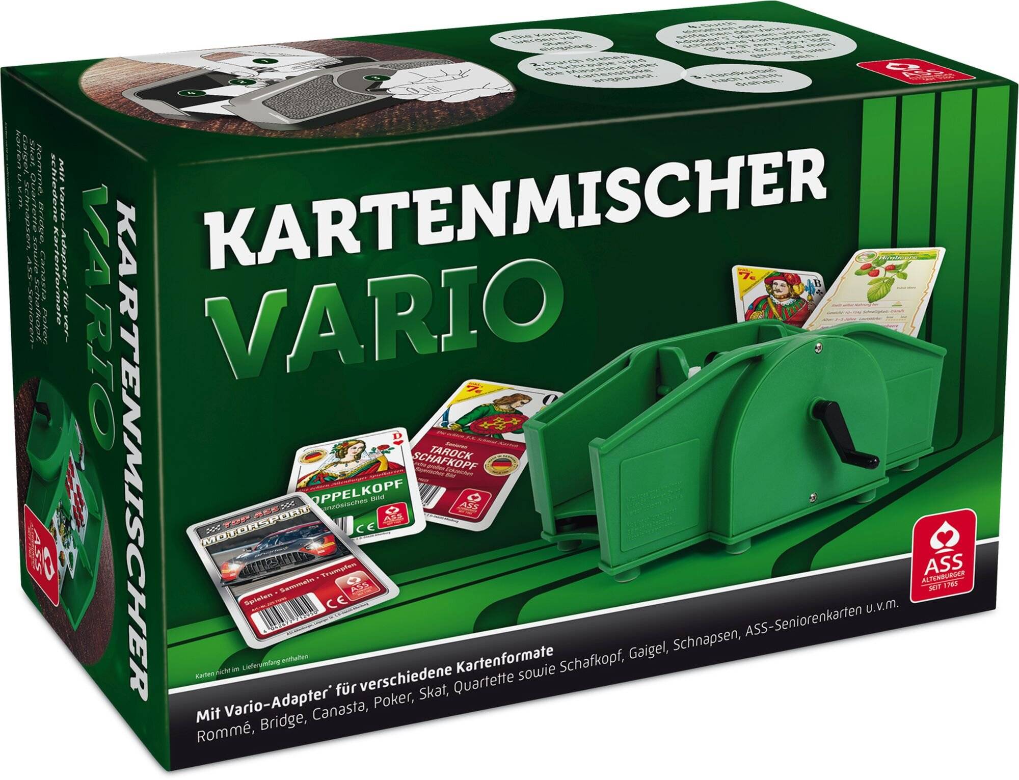 ASS Altenburger ASS Altenburger Spielkarten - Kartenmischer Vario