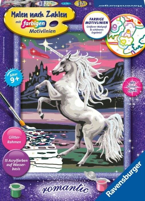 Ravensburger Ravensburger 28563 Malen nach Zahlen: Magisches Einhorn