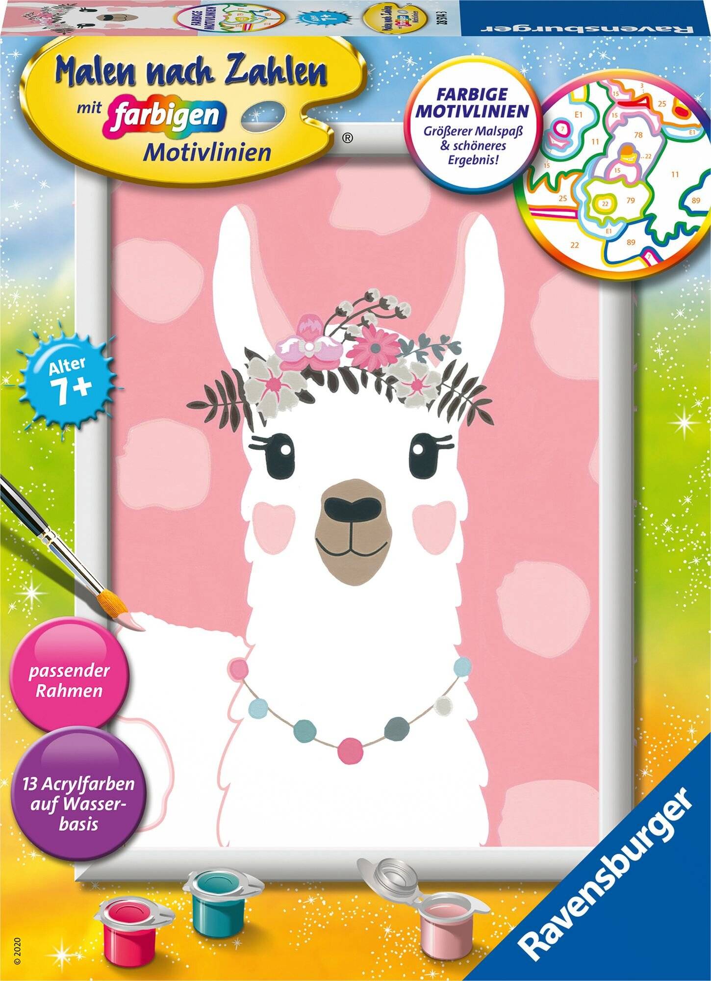 Ravensburger Ravensburger 28514 Malen nach Zahlen No Drama Lama