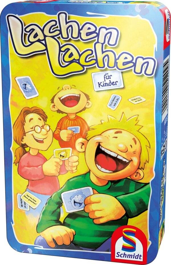 Schmidt Spiele Schmidt Spiele Lachen lachen Mitbringspiel in der Metalldose