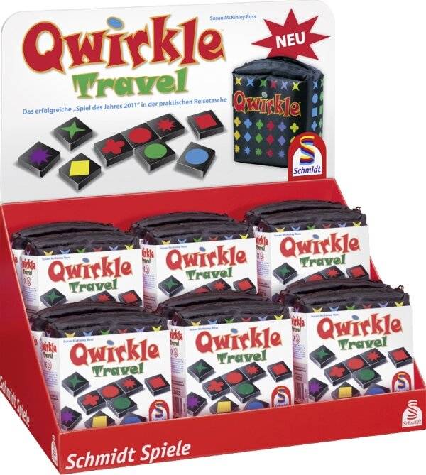 Schmidt Spiele Qwirkle Travel, Brettspiel