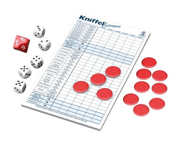 Schmidt Spiele Schmidt Spiele Kniffel® Extreme Mitbringspiel in der Metalldose