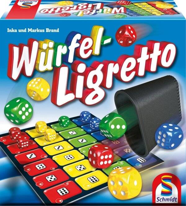 Schmidt Spiele Schmidt Spiele - Wü rfel-Ligretto