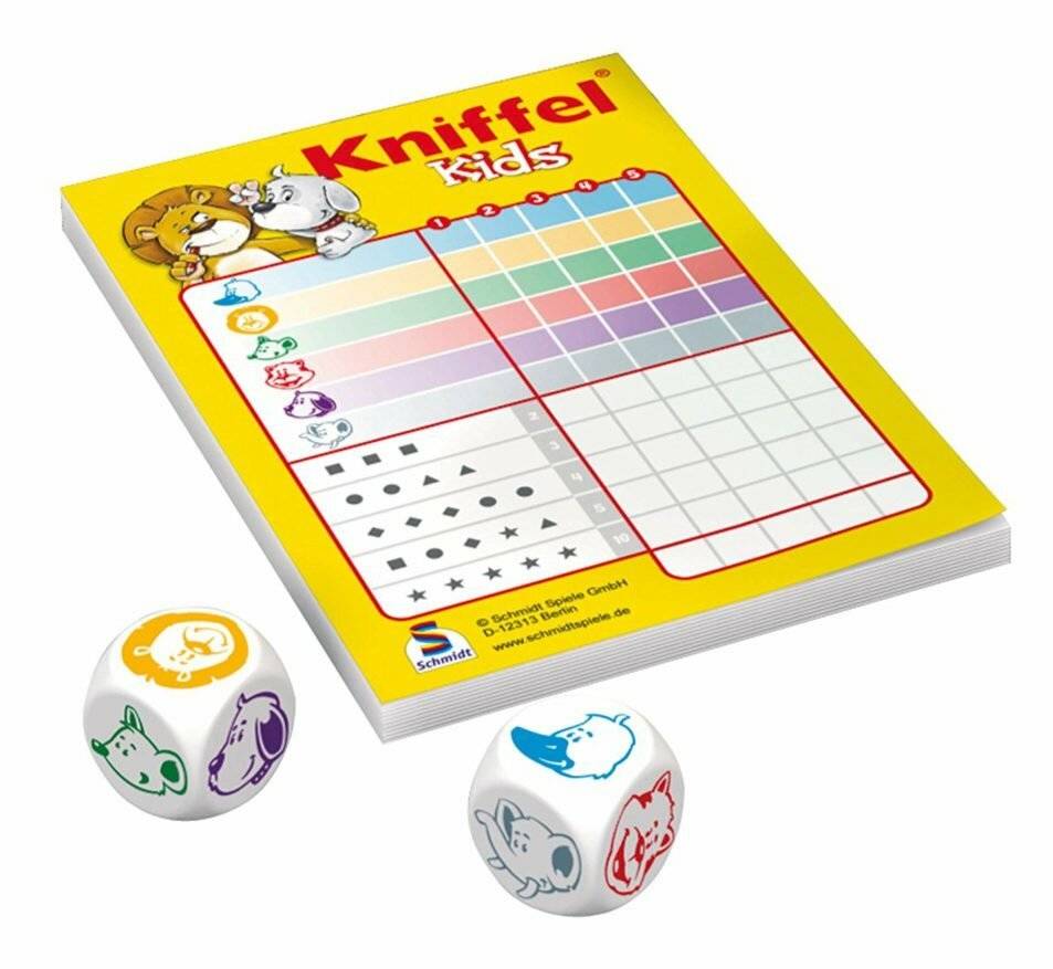 Schmidt Spiele Kniffel Kids Würfelspiel