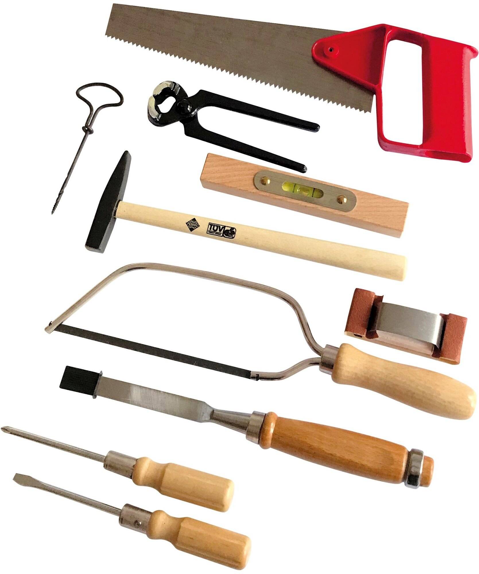 Werkzeugset im Tragegriff-Karton